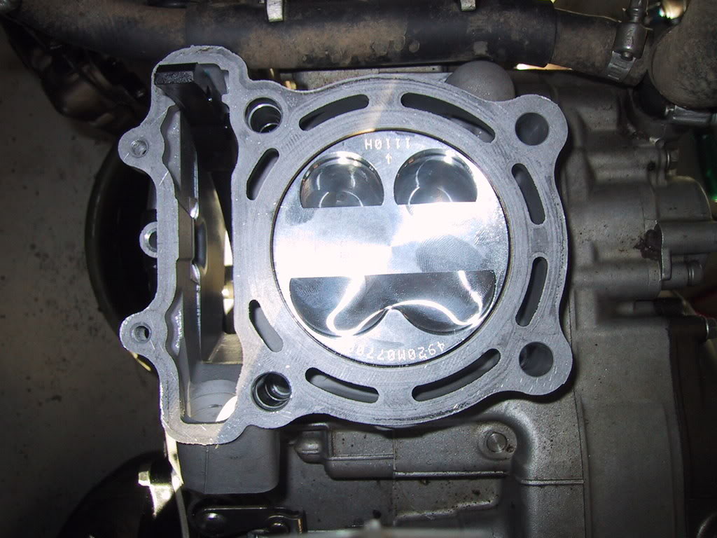 wiesco std piston arrow direction. KX450F/X ThumperTalk