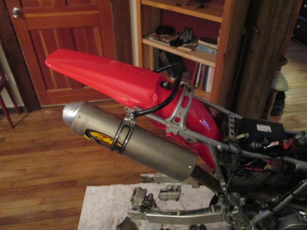 XR650L fender mods XR600R & XR650R/L ThumperTalk