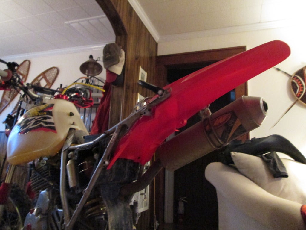 XR650L fender mods XR600R & XR650R/L ThumperTalk