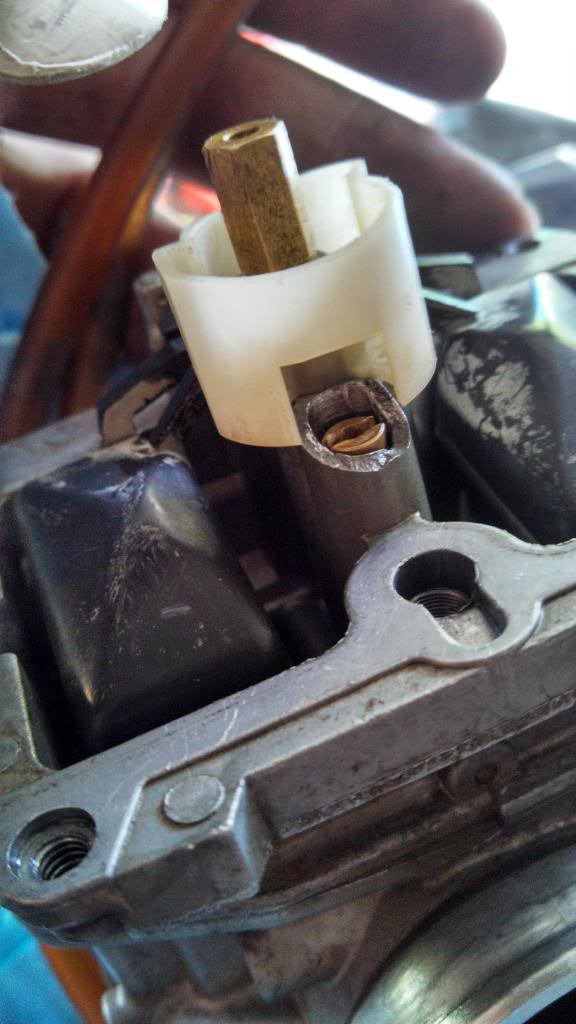 03 YZ250f pilot jet keeps getting clogged WR250F/YZ250F/YZ250FX