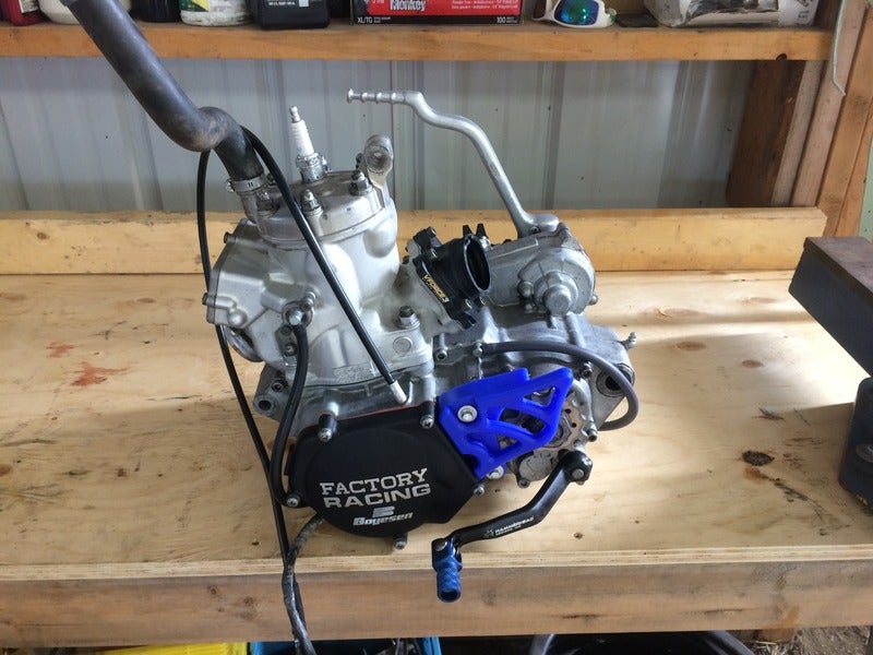 Running 2 stroke without tranny oil Yamaha 2 Stroke ThumperTalk