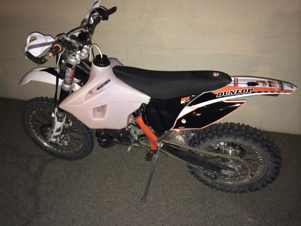 Anyone using a Acerbis 4.1 or 5.3 gal tank on there 2013-2014 XC-W