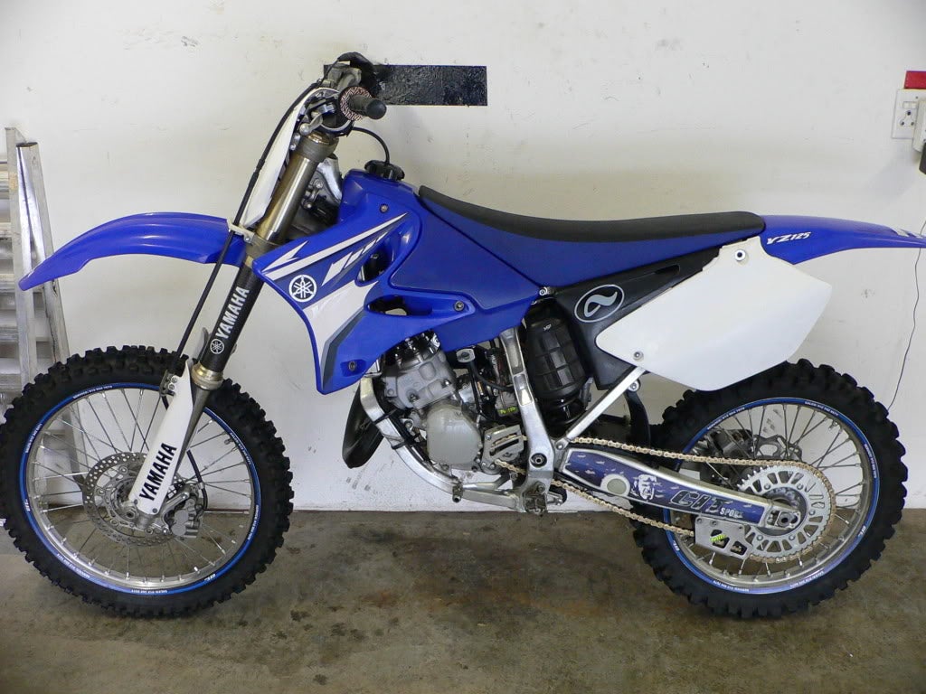 Any polished aluminum 2 stroke frames???? - Yamaha 2 Stroke - ThumperTalk