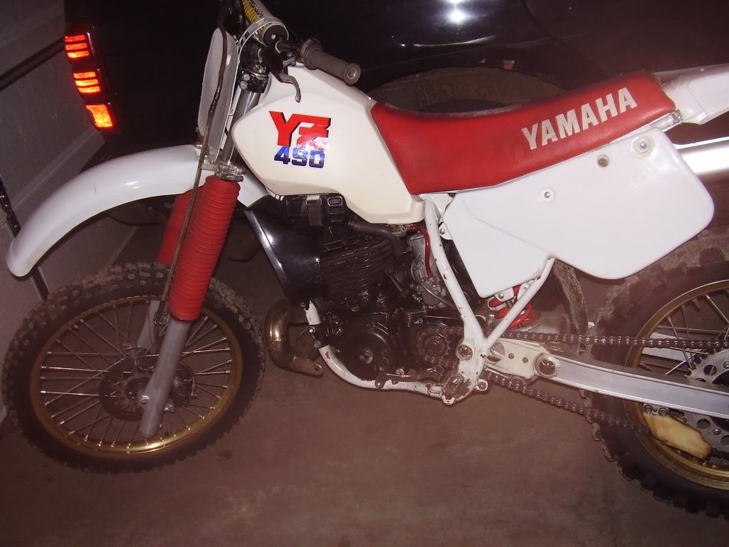 YZ490 Combustion Chamber Vintage Dirt Bikes ThumperTalk