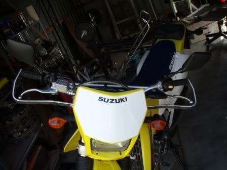 Drz400 store bark busters