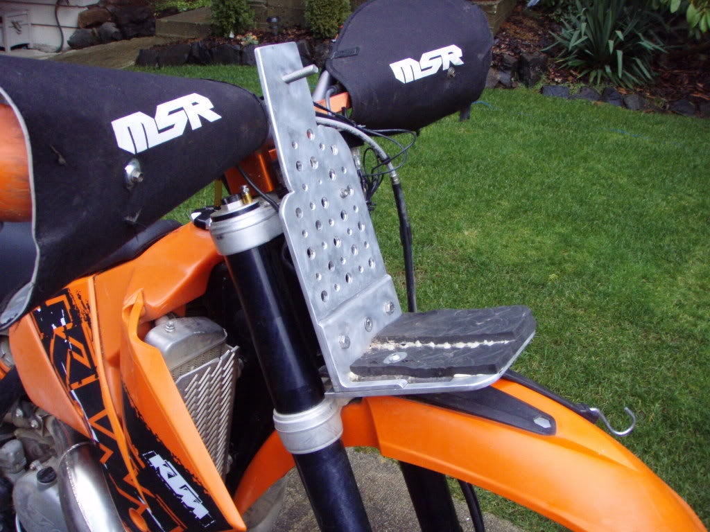 Dirt Bike Chainsaw Mount