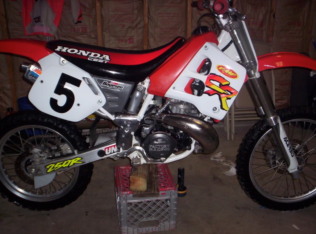 Finished 91 cr 250 - Honda 2 Stroke - ThumperTalk