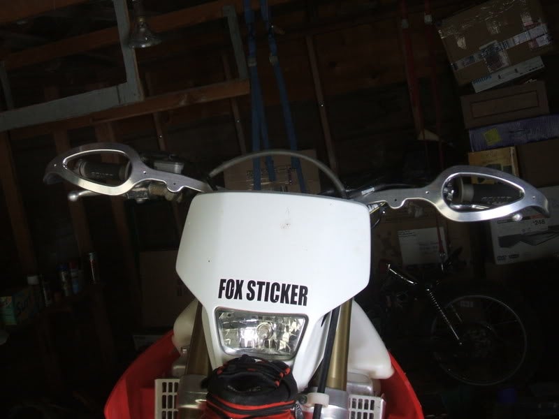 mirrors and handguards Dual Sport & Adventure Motorcycling ThumperTalk