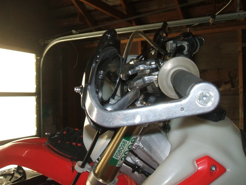 mirrors and handguards Dual Sport & Adventure Motorcycling ThumperTalk