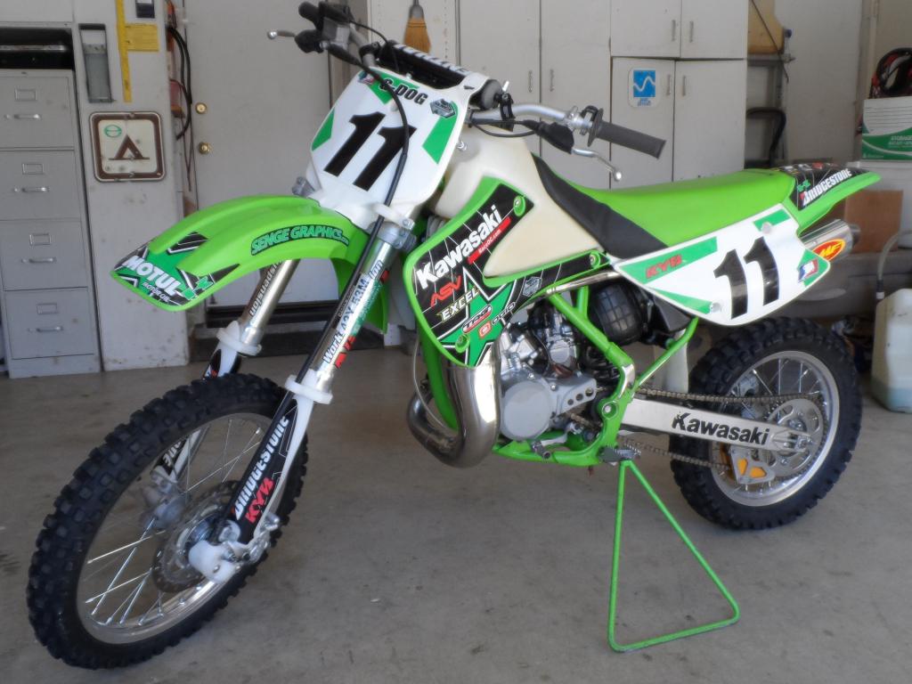 kx100 small wheel