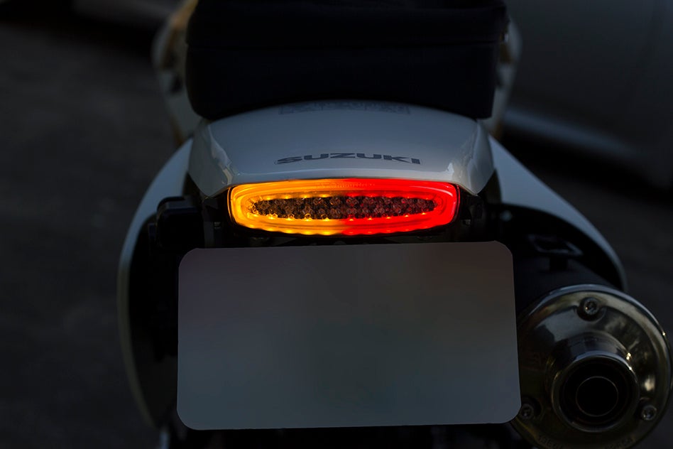 Good experience from the new TST industries fender eliminator DRZ400