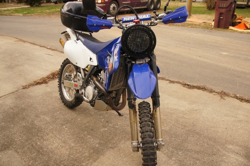 Headlight protector/grille for the Trailtech 7" Baja Light DRZ400/E/S