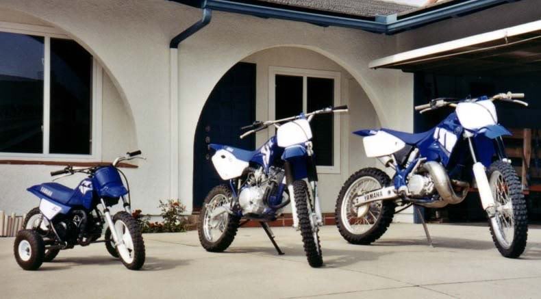 Lets see the YZ's..two stroke only please! pictures only, please