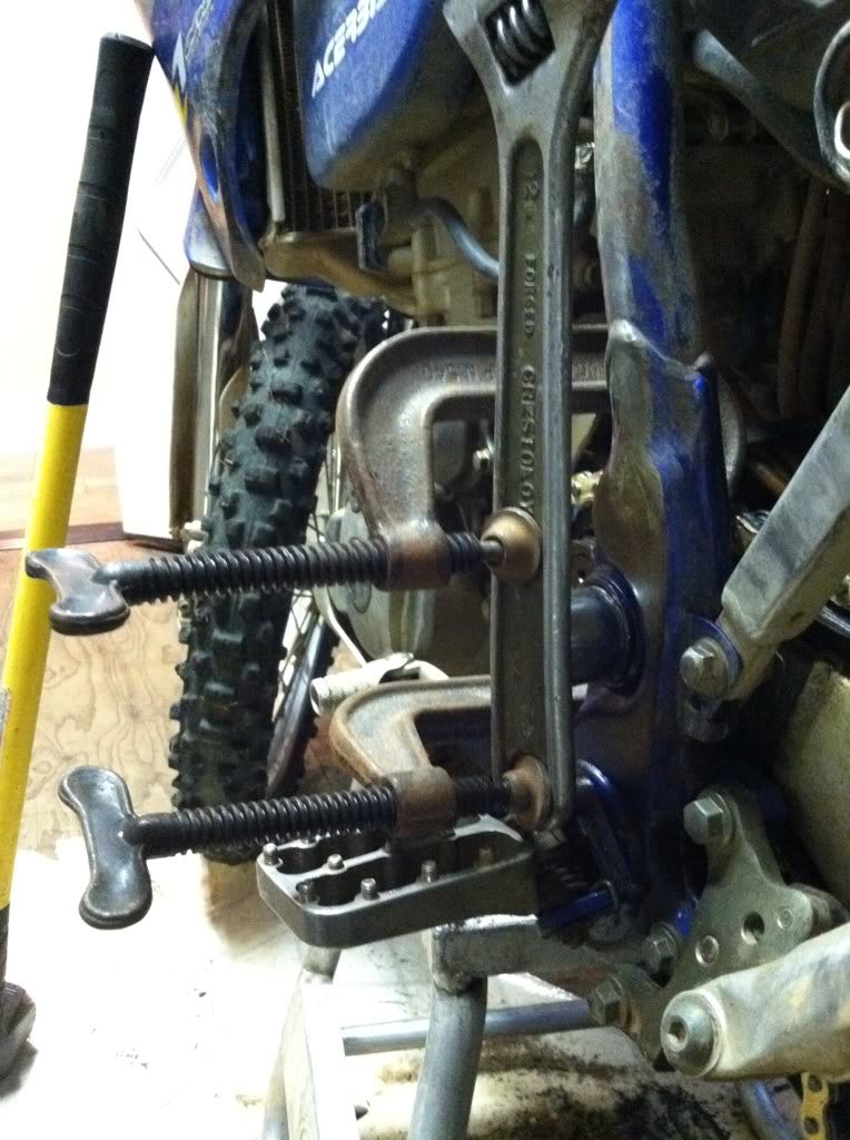 REALLY seized swingarm bolt! Tips? General Dirt Bike Discussion