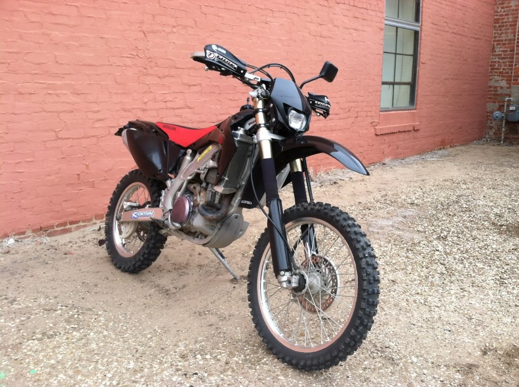 Crf450x dual outlet sport