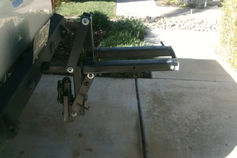 Flipping a Moto Jack Rack to Lower Platform. Trucks, Trailers, RV's