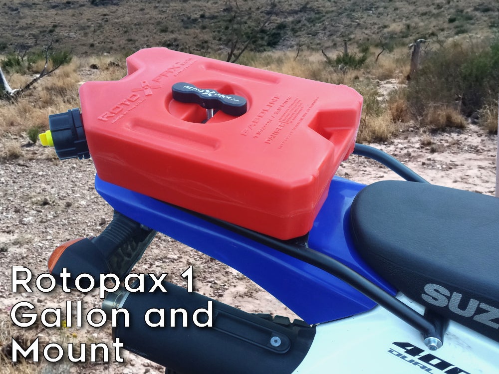 Rotopax Sux: 4 Ways to Carry Fuel on Your Motorcycle 
