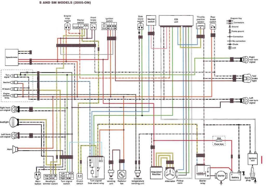 Anyone have a wiring diagram for the Speedo? - DRZ400/E/S/SM - ThumperTalk