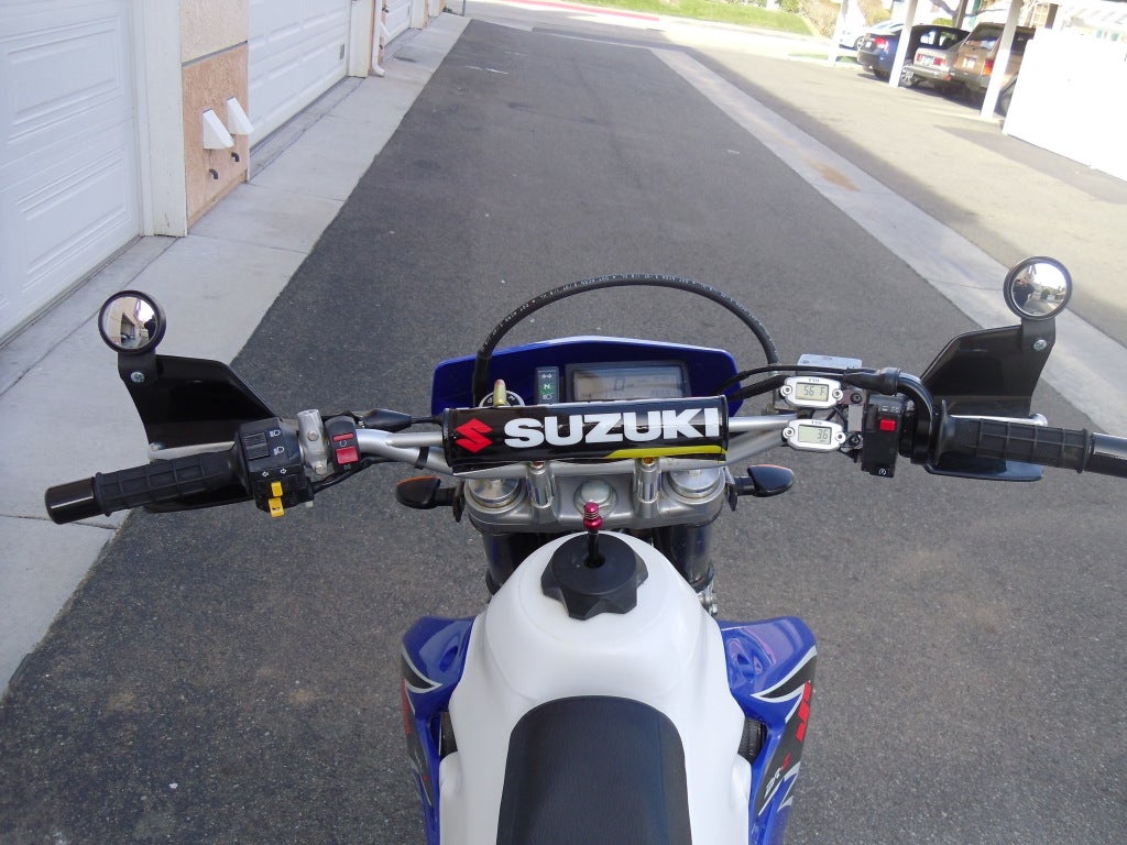 DRZ Homemade 4.00 mirrors DRZ400/E/S/SM ThumperTalk