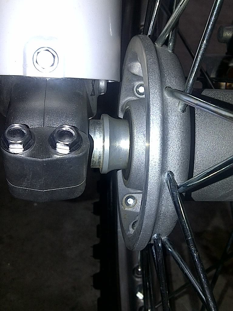 Front Rotor Rubbing on Caliper YZ400F/426F/450F/450FX ThumperTalk