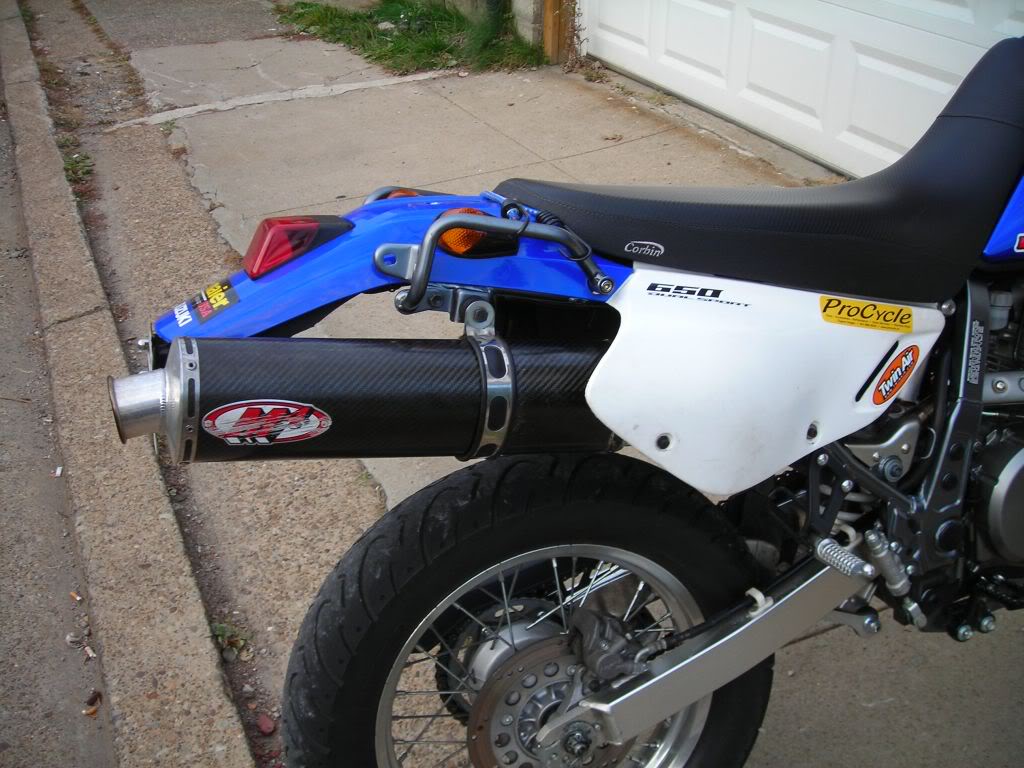 DR650 to GSXR exhaust options DR ThumperTalk