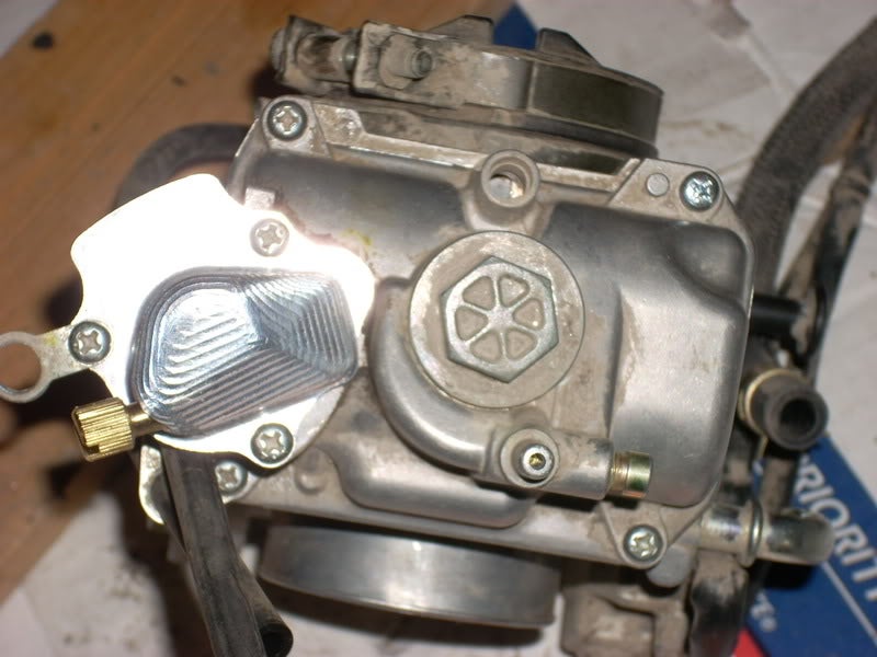Installation of R&D Powerpump on Keihin FCR Carb (YFZ450) Motorcycle