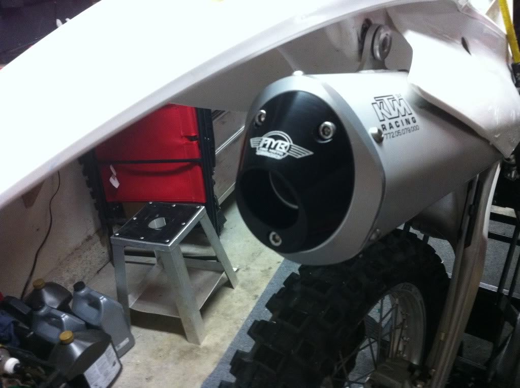 2012 450 SXF TRAIL BIKE BUILD LIST 250/350/450/505 SXF & XCF