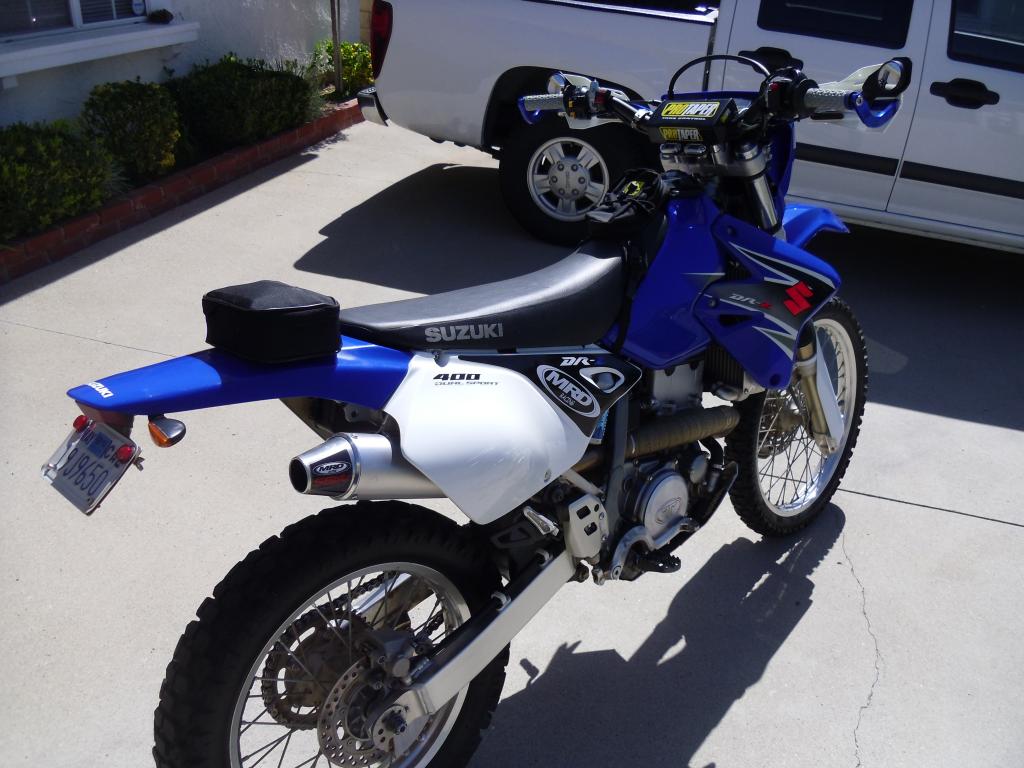 Pro Taper bar installed DRZ400/E/S/SM ThumperTalk