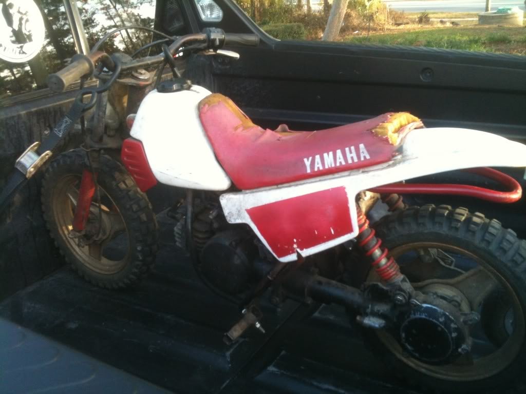 PW50 oil injection block off plate PeeWee ThumperTalk