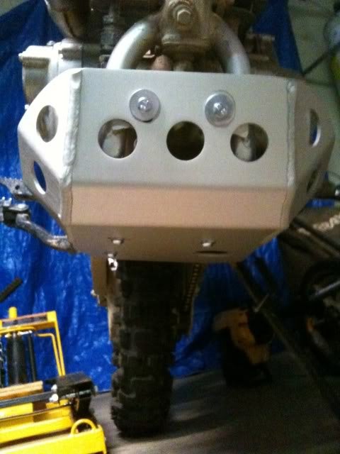 Motorcycle Skid Plate 4mm Thick Aluminum Skid Plate For Honda - Foto 3