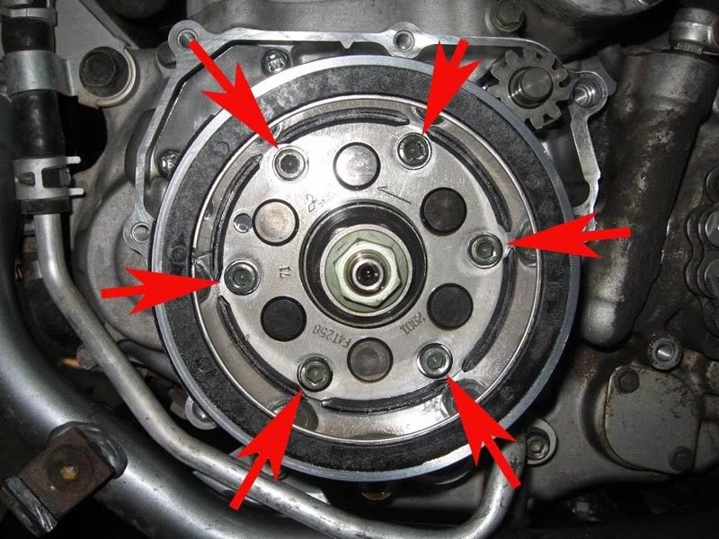 Stator & Starter Clutch Loctite Fix, additional info and pics DRZ400