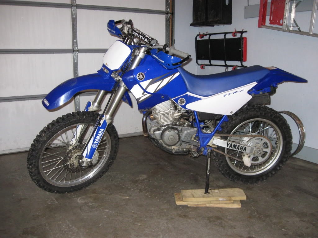 YZ forks on TTR 225 - DONE w/pic - TTR - ThumperTalk