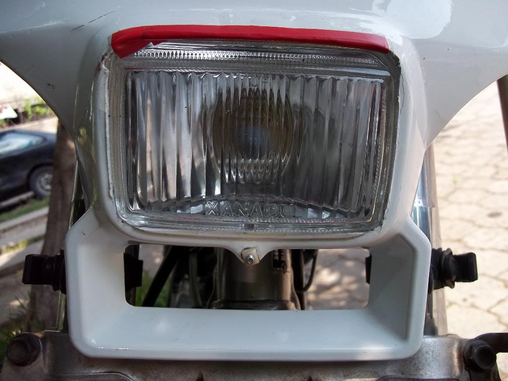 90 XR600 Glass Headlight Lens - XR600R & XR650R/L - ThumperTalk