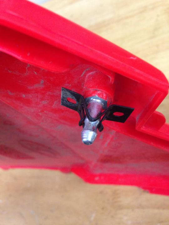 ktm airbox cover clips