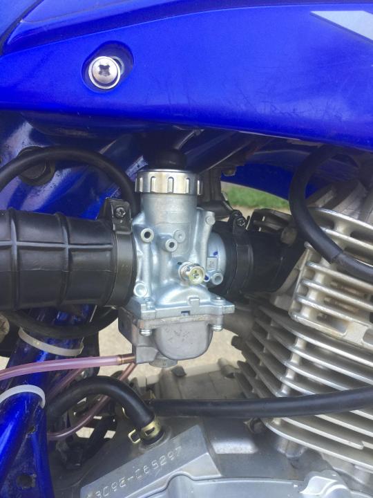 yamaha ttr 125 carburetor leaking gas