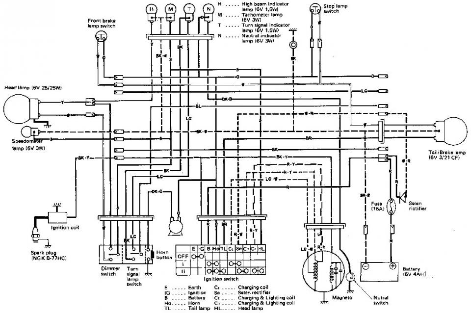 suzuki ts185 wiring diagram 1973 - Wiring Diagram