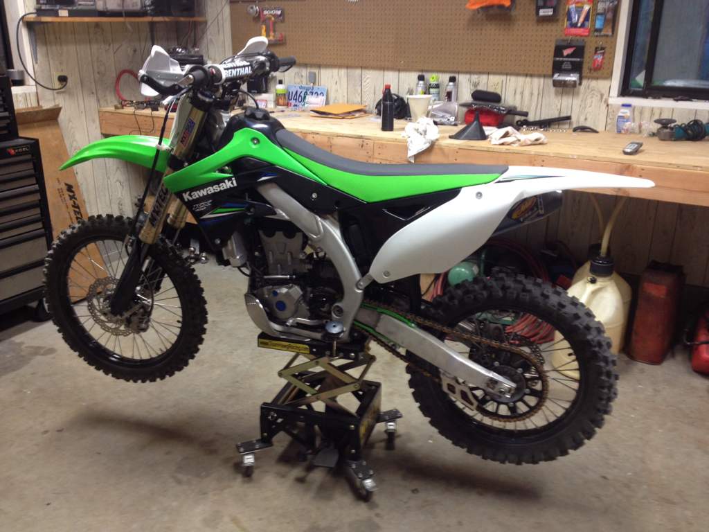 kx450f handguards