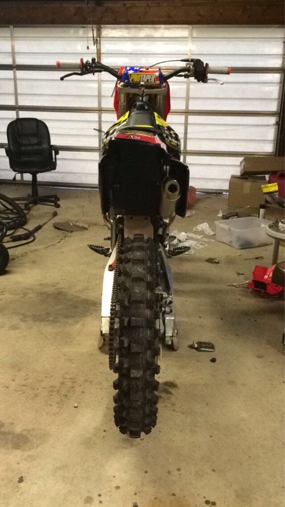 dirt bike subframe