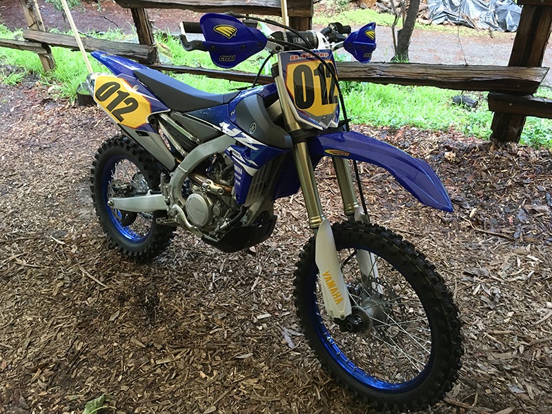 yamaha wr250f street legal