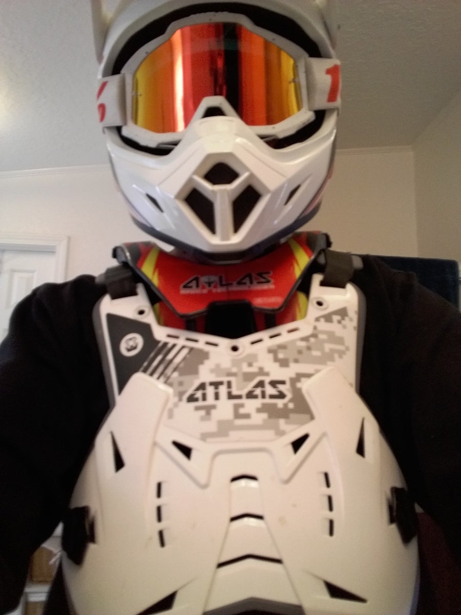 neck brace and chest protector combo