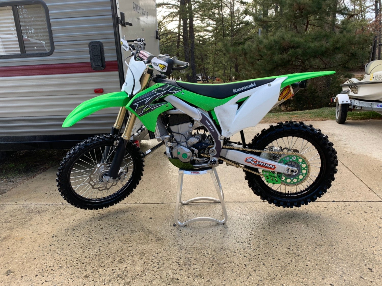 kx450f handguards