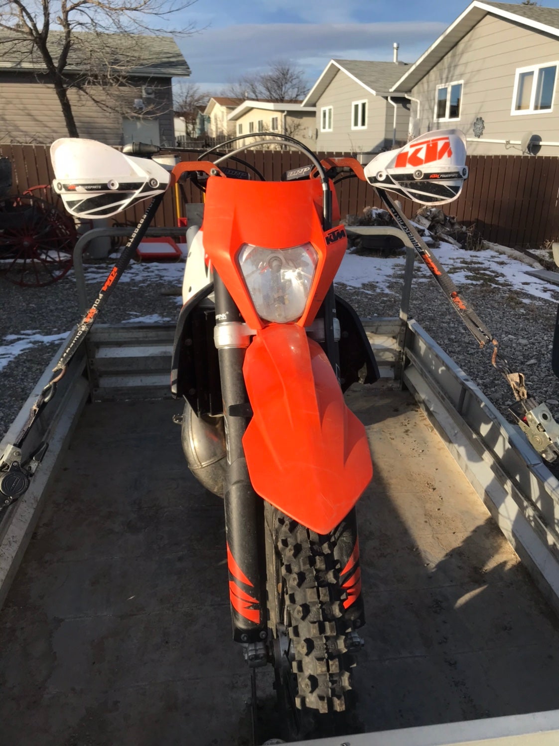 ktm cycra handguards