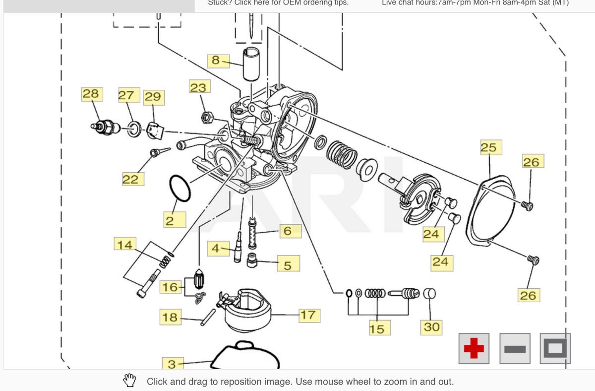 2014 ttr50 air screw setting TTR ThumperTalk