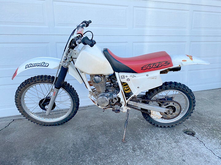 New XR200R - Time to give her the once over - XR/CRF80-200 