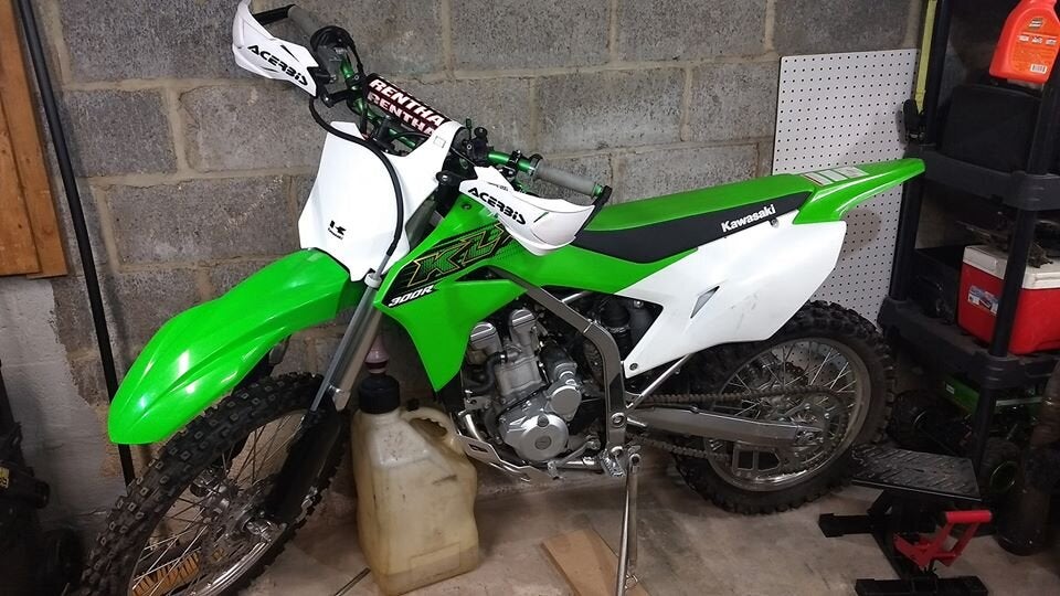 2022 KLX300R with lots of cool stuff on it KLR KLX 125 