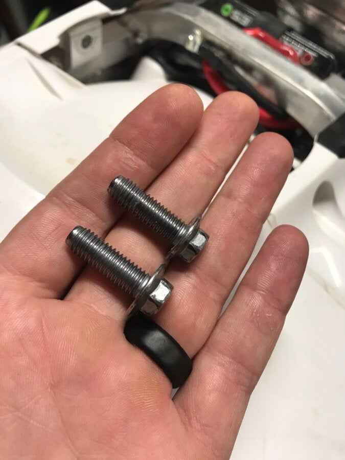 2019 yz250f stripped threads on seat bolt - WR250F/YZ250F ...