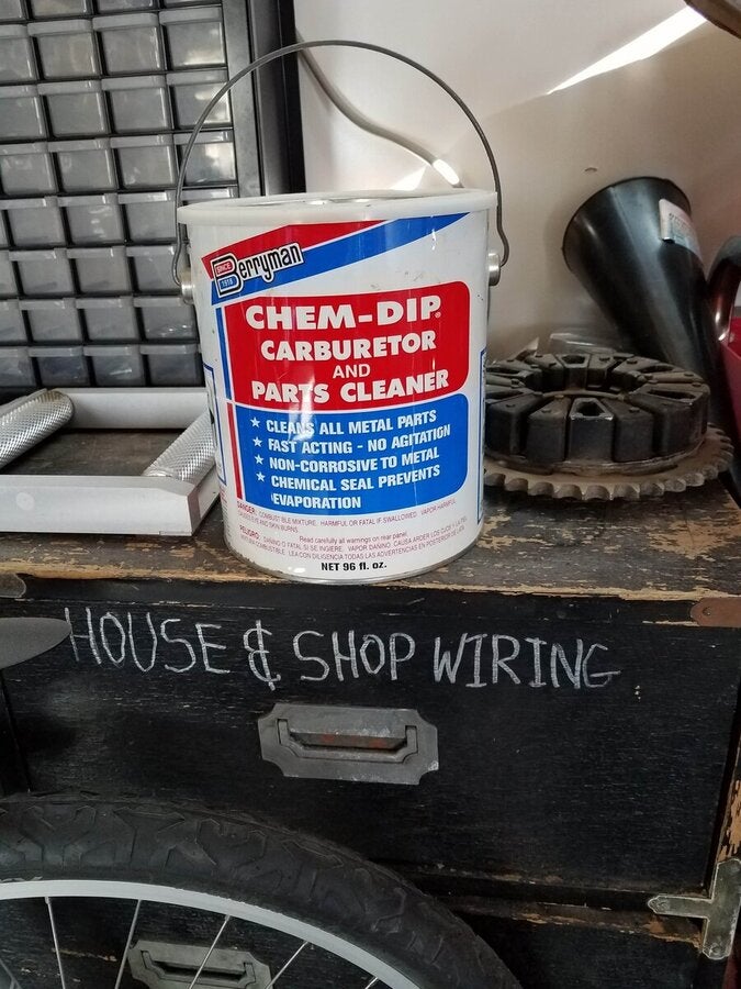 Cleaning varnished green gummed up carbs Motorcycle Jetting & Fuel