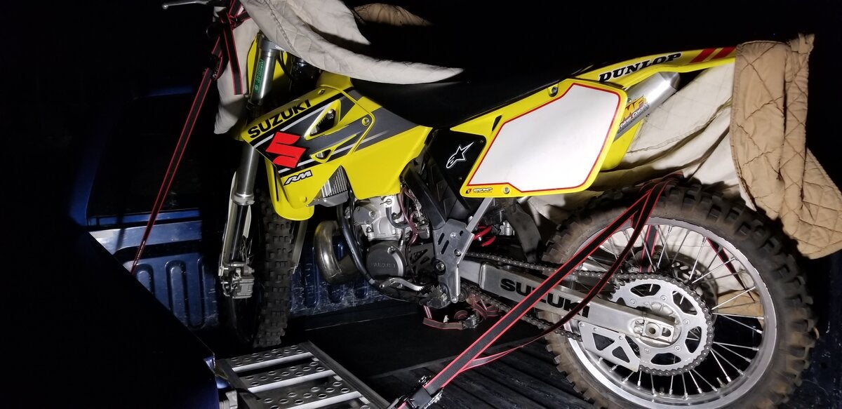 2002 suzuki deals 250 dirt bike