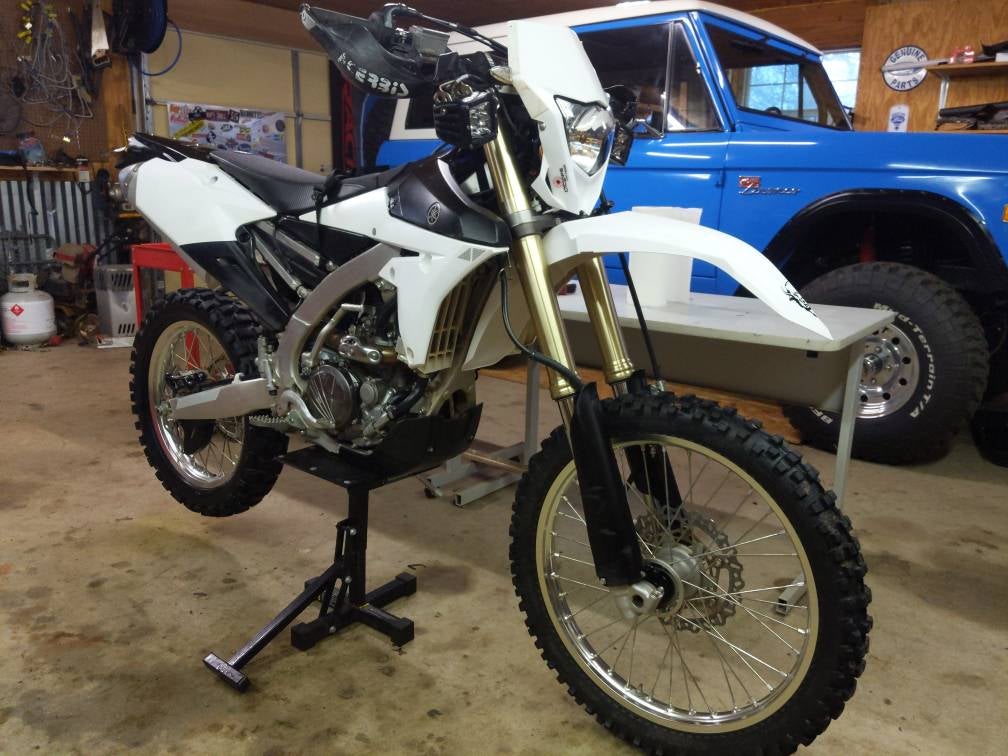 WR250F as a 90/10 dualsport? WR250F/YZ250F/YZ250FX ThumperTalk