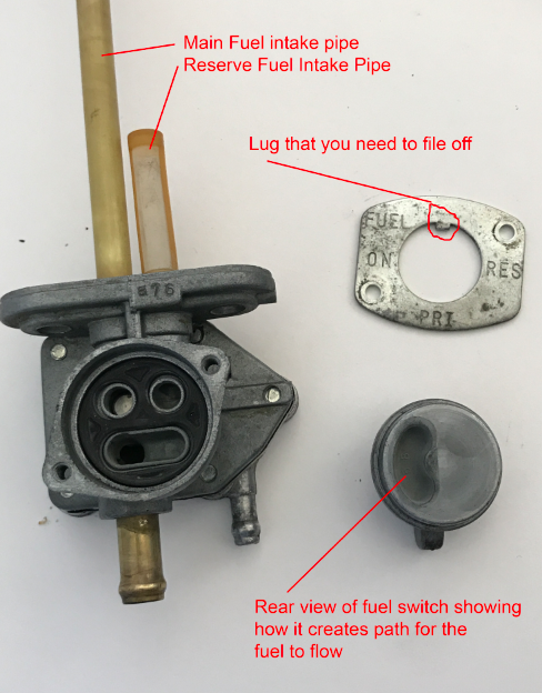 Converting A Vacuum Petcock Into A Manual Petcock Really Easy Drz400 E S Sm Thumpertalk